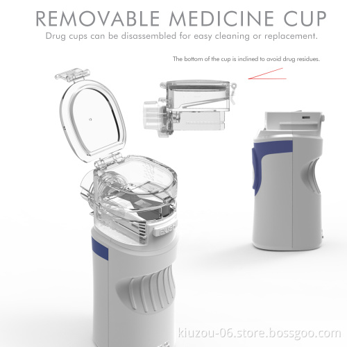 fast delivery portable mesh nebulizer 2 size mask and mouthpiece machine for home-using